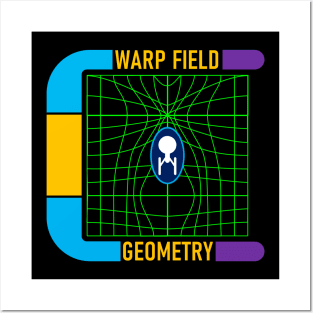 LCARS Warp Field Geometry Posters and Art